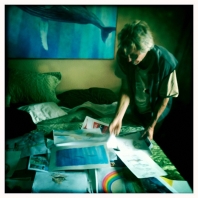 Howie prepping for IWC