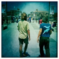 Chris & Howie on HB Pier